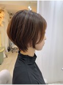 劇的Before afterショートボブ