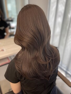 フォンズ(FONS) 透明感アッシュグレージュ/韓国くびれヘア/赤味なしカラー/学割