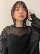 シーン(SCENE)&nbsp;くびれヘア/アプリコットオレンジ/ハイライトカラー/天神今泉