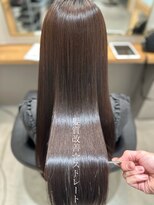 ロイ(ROI) 【 髪質のお悩み解決】 CUT +★髪質改善★艶髪矯正ストレート