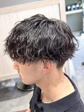 クルム(KURUMU) 波巻きパーマ/波巻きスパイラルパーマ/メンズパーマ