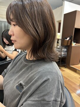 アローズ 栄町店(HELLO'S) 《HELLO'S 栄町店》 ミディアムレイヤー  【佐藤 翔太】