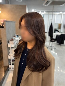 マーシュ 梅田(marshu) 大人っぽガーリー/柔らかいブラウンカラー°○