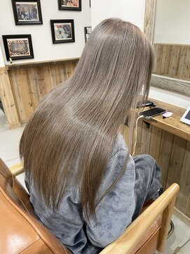 ノーム 横浜(NORM) ケアブリーチミルクティーグレージュ