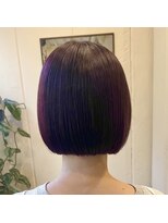 リコ ヘアー(Lico Hair)&nbsp;ミニボブ×チェリーレッドカラー