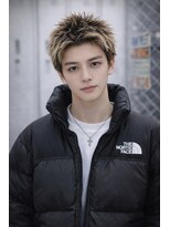 リリー シンジュク(Lilly)&nbsp;【Lilly新宿】#短髪#ハイライト＃メンズカット＃アップバング