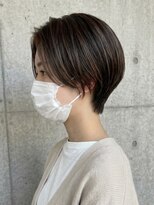 リトマス 二子玉川(litmus)&nbsp;二子玉川/脱白髪染め/白髪ぼかし/艶ボブ/50代/艶髪