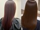 アプレッジ(PLEDGE)の写真/ダメージレスにこだわった「素髪風ストレート」♪縮毛矯正っぽくないナチュラルな仕上がりに◯