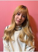 韓国風　ヨシンモリヘア