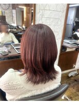 ピークス 西川口東口(PEQSS)&nbsp;艶感ピンクブラウン×まとまりカット◎