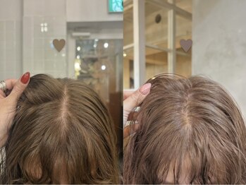 テテコケット(tete coquette)の写真/繊細さんのための《頑張らなくていい美容室》で暗髪からハイトーンまで、作り込みすぎない自然体のカラーを