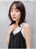 20代・30代_髪質改善_似合わせカット_外ハネミディ