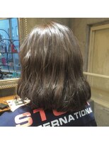 サロンドミルク 原宿(salon de MiLK)&nbsp;【サロンドミルク原宿】グレージュ×ボブ