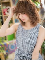 カバーヘア イヴ 戸頭店(COVER HAIR EVE)&nbsp;*+EVE戸頭+*…大人かわいい♪エアリーふわミディa