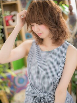 カバーヘア イヴ 戸頭店(COVER HAIR EVE) *+EVE戸頭+*…大人かわいい♪エアリーふわミディa