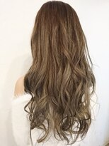 セシルヘアー 博多駅前店(Cecil hair)&nbsp;グラマラスウェーブバレイヤージュロング