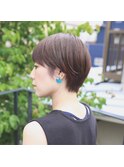 ハンサムショートからマッシュショートへ