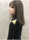 《SUN》イルミナカラーローライト厚めバング
