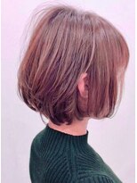 エメールヘア(aimere hair) ピンクベージュボブ