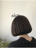 前髪なしフレンチボブ