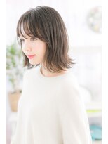 ミック ヘアアンドビューティー 大山店(miq  Hair&Beauty)&nbsp;シースルーバング×外ハネカール☆ラブミディb
