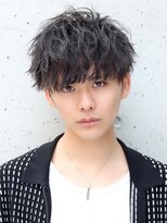 ネイビー(NAVY)&nbsp;ツイストウェーブマッシュ