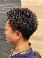 プレミアムバーバー 目黒店(PREMIUM BARBER produce by HIRO GINZA) サイドグラデーションスパイラルパーマ