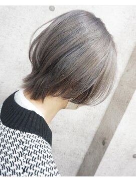 ヘアテリア リュウ 大塚(hair teria ryu) メンズミディアム×グレージュ