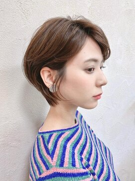 ナツヤ(NATSUYA) 前髪長め大人ショートボブ20代30代40代表参道