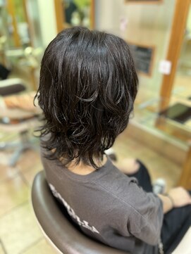 サンスーシ ヘア Sans Souci HAIR 下丸子店 メンズヌーディーパーマ