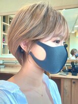 アマトウキョウ 表参道(AMA TOKYO)&nbsp;［岩井style］20代30代40代ハイトーンショートヘア