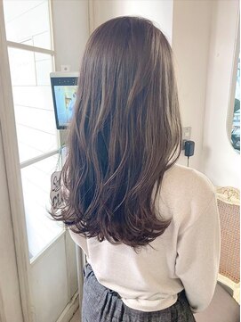 アミュレ(Amule) 大人可愛い透明感ニュアンスロングヘア30代40代梅ヶ丘美容室