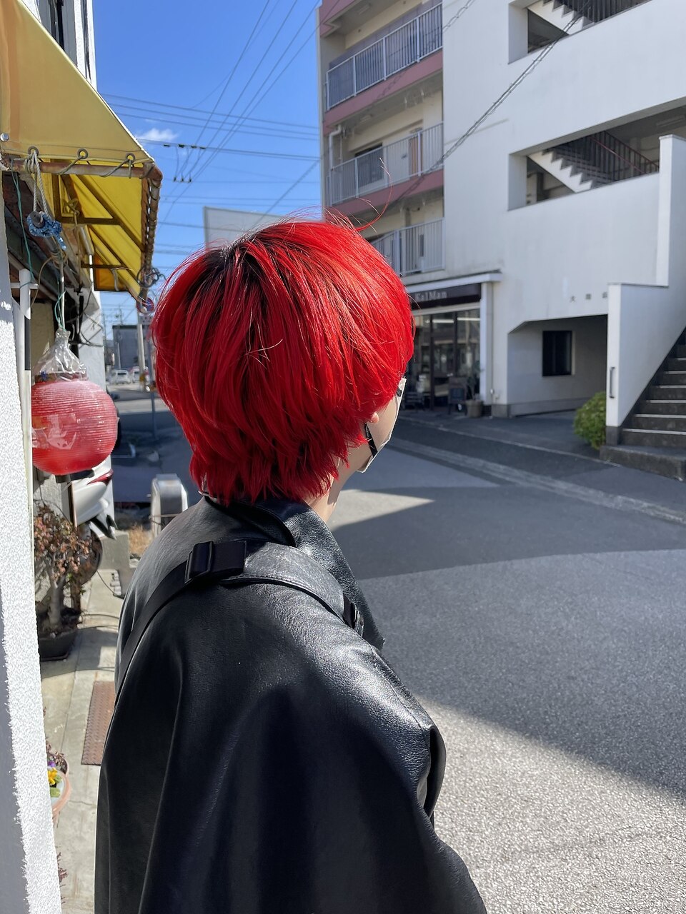 門田美穂】真っ赤なFukaseカラー♪♪：L176107760｜エムドットヘアー