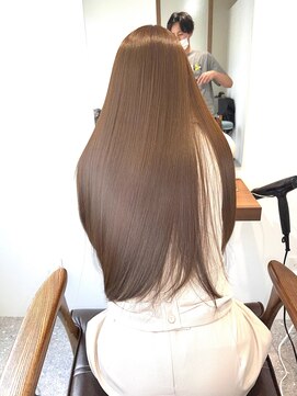 アールサロン 名駅(Rr SALON) 赤みを抑えたブラウンヘア/名駅/伏見