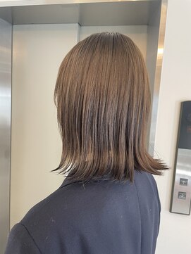 アヴァンスアンス 広島袋町店(AVANCE.ens) 赤み消しカラー オリーブ