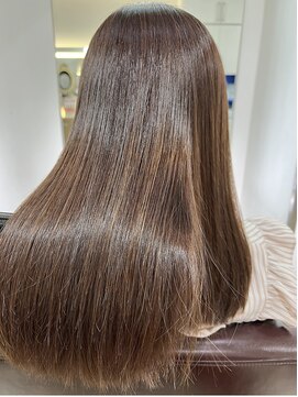 エアー 銀座タワー(AIR) ツヤ髪スタイル/くすみカラー/美髪/ケアカラー　【榛葉】