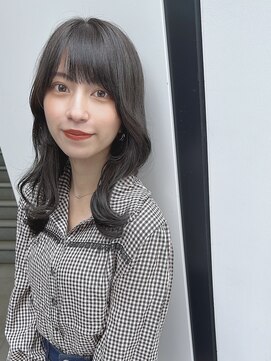 アンブル リュクス 池袋(amble luxe) 髪質改善 /前髪カット　/韓国　/イルミナカラー/外ハネ　／ボブ