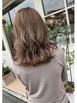 ヘアーエポック(hair epoque) 小顔似合わせカットイメチェンハッシュカットフルバングミディ
