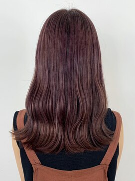 アイティー バイ アルバム 浦和店(IT by ALBUM) ピンクブラウン_レッドブラウンハッシュカット_ba478181