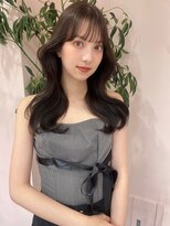 ボタン シブヤ(VOTAN SHIBUYA)&nbsp;オリーブ/グレージュ/韓国ヘア/渋谷/レイヤー/顔まわり