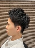 ツーブロックショート<理容室>
