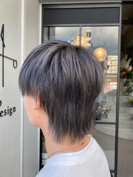 マップデザイン(map design) ダークシルバー×ショートウルフ