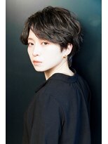 カライングドゥ(ing deux) スーツ短髪ツーブロック束感モテる黒髪シークレットパーマ流行