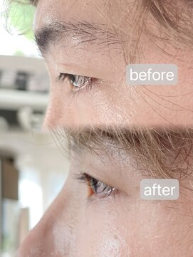 アローズ(arose) メンズ　まつ毛パーマ