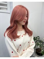 ヴィア(Via)&nbsp;ピンクカラー/ペールピンク／ブリーチ/ダブルカラー/ハイトーン