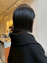 ブクレット(Bouclettes)&nbsp;心斎橋　切りっぱなしボブ/黒髪ショート
