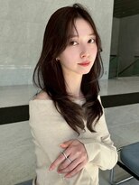 ユーフォリア 渋谷グランデ(Euphoria SHIBUYA GRANDE)&nbsp;レイヤーカット　顔まわりカット　透明感カラー