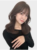 レイヤーロング美髪くびれワンカールシルキーグレージ ユ