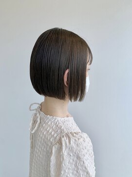 エバーグリーン(ever Green) ボブ×ベージュカラー