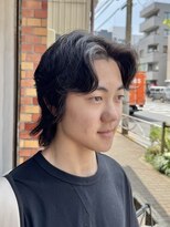 ヌーク 押上店(NooK)&nbsp;メンズ　ウルフ　センターパート